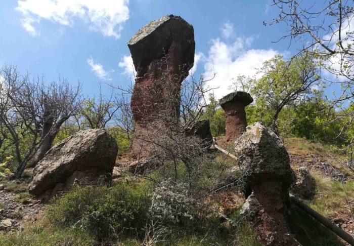 Каменные грибы в долине Сотеры