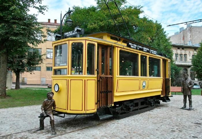 Памятник Выборгскому трамваю